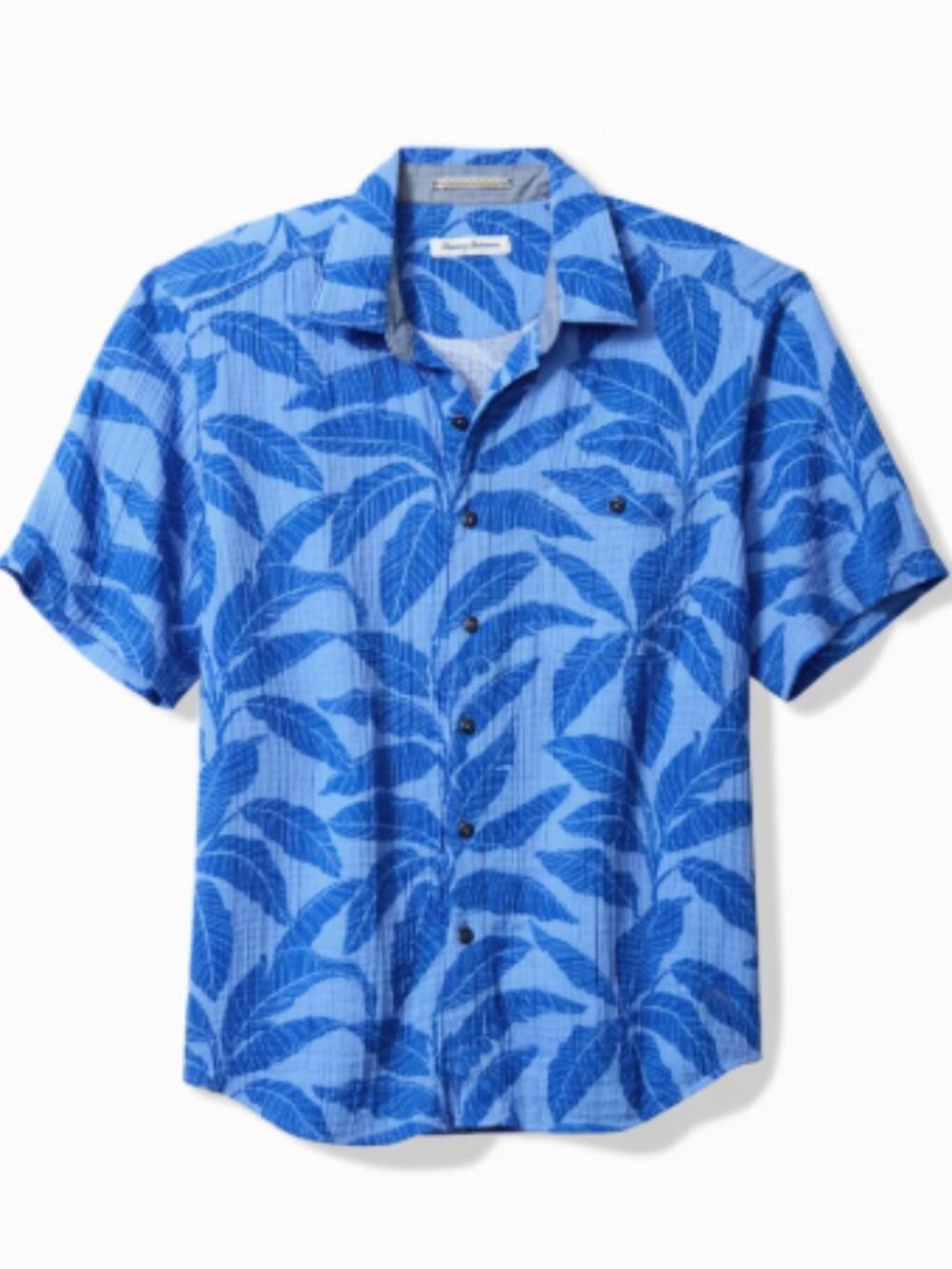 Tommy Bahama Beachside Cotton Azul Fronds Short-Sleeve Shirt XL